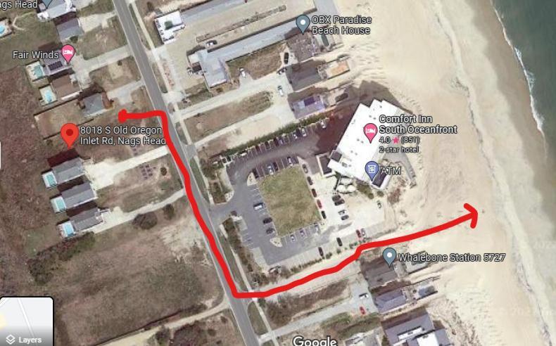 8018 Beach Rd, Semi-Oceanfront, Pool/Hot Tub Nags Head Zewnętrze zdjęcie