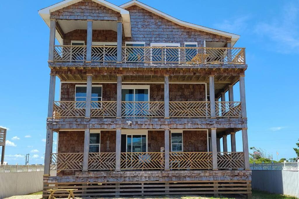 8018 Beach Rd, Semi-Oceanfront, Pool/Hot Tub Nags Head Zewnętrze zdjęcie